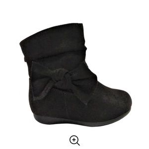 Wonder Nation Toddler Girls Bow Slouch Boot 6